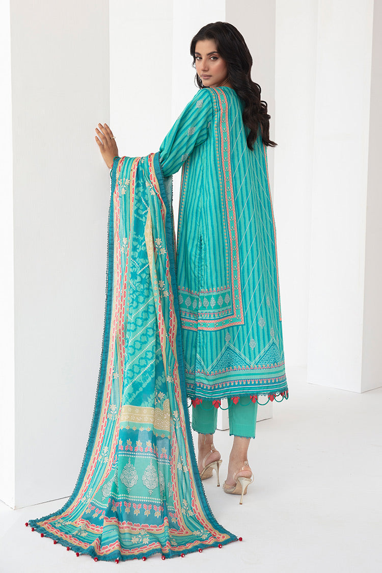 Ellena | Printed Lawn Collection | D18 by Ellena - Designer Dress - Type: Ladies Clothes - Available at Libayah - 100% Original