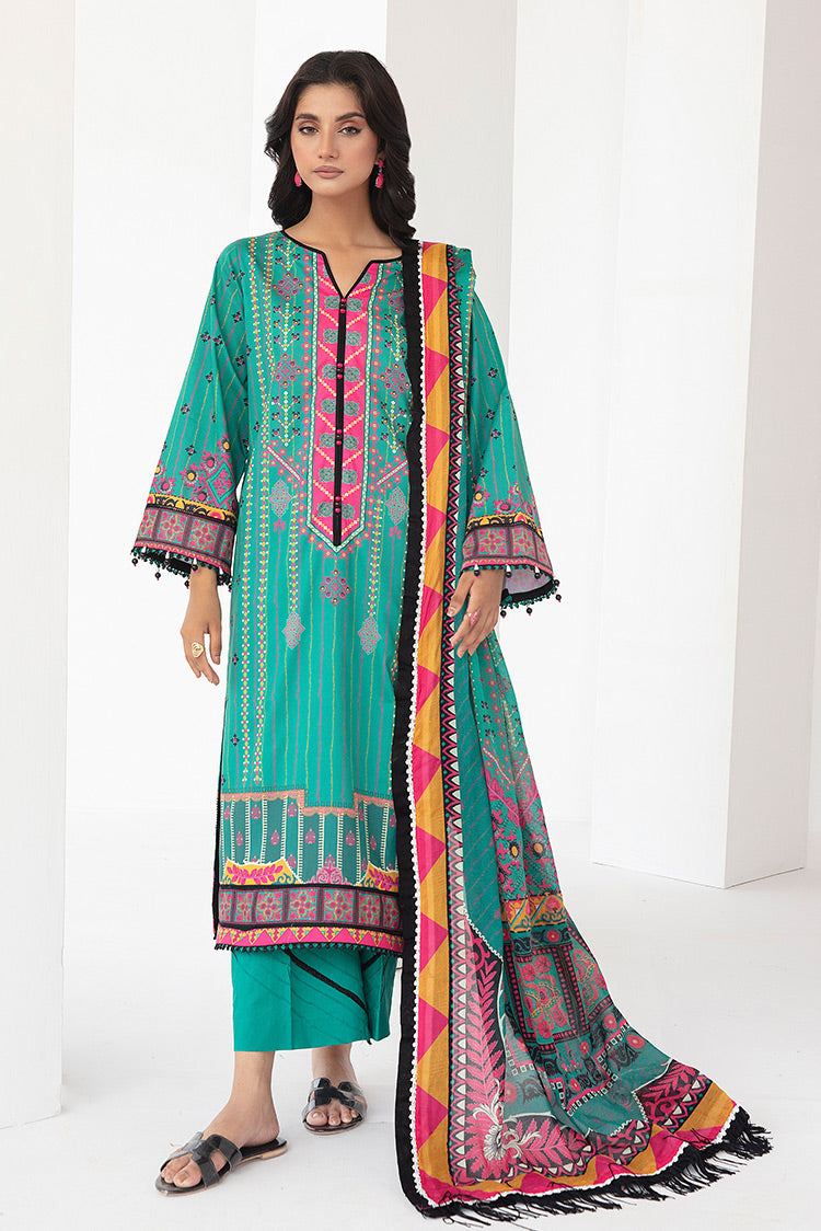 Ellena | Printed Lawn Collection | D19 by Ellena - Designer Dress - Type: Ladies Clothes - Available at Libayah - 100% Original