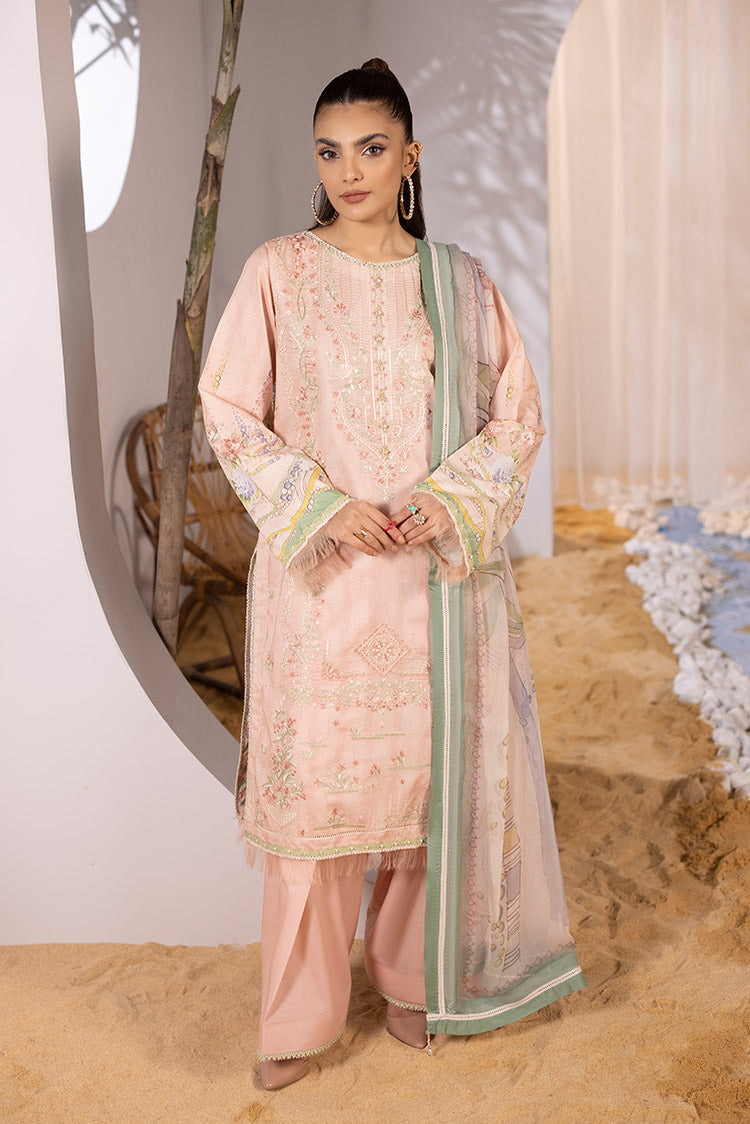Ellena | Luxury Embroidered Collection| P-01 by Ellena - Designer Dress - Type: Ladies Clothes - Available at Libayah - 100% Original