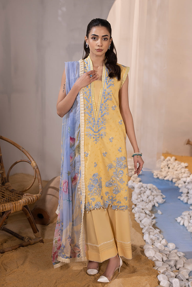 Ellena | Luxury Embroidered Collection| P-02 by Ellena - Designer Dress - Type: Ladies Clothes - Available at Libayah - 100% Original