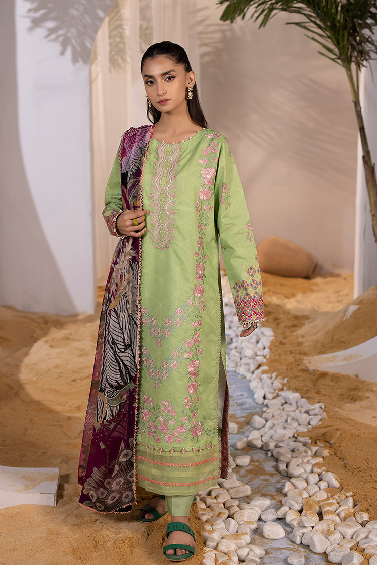 Ellena | Luxury Embroidered Collection| P-03 by Ellena - Designer Dress - Type: Ladies Clothes - Available at Libayah - 100% Original