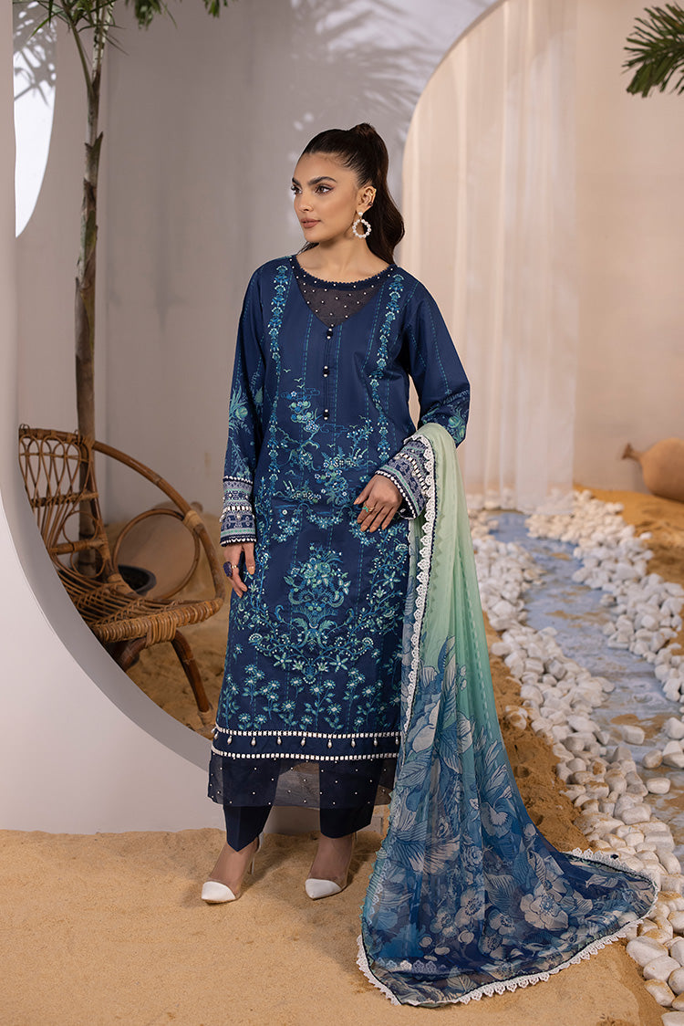 Ellena | Luxury Embroidered Collection| P-06 by Ellena - Designer Dress - Type: Ladies Clothes - Available at Libayah - 100% Original