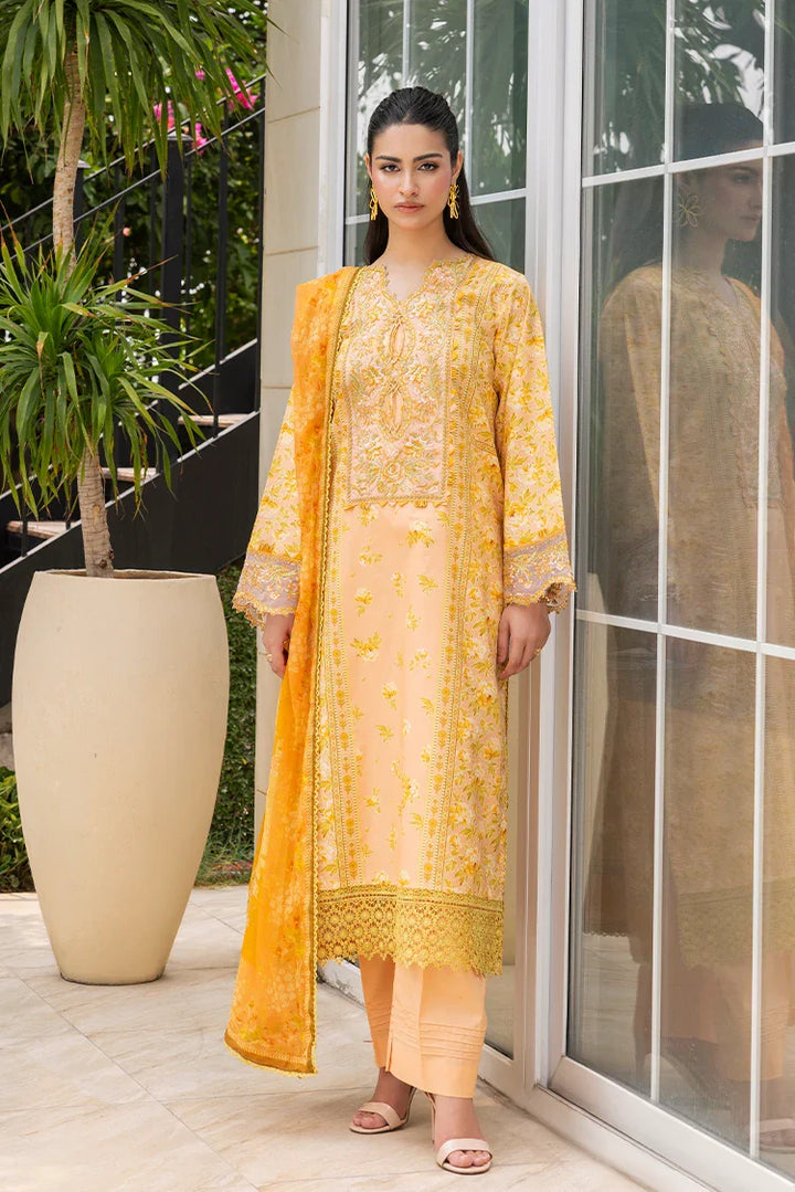 Ellena | Signature Embroidered Collection 25 | A-01 by Ellena - Designer Dress - Type: Ladies Clothes - Available at Libayah - 100% Original