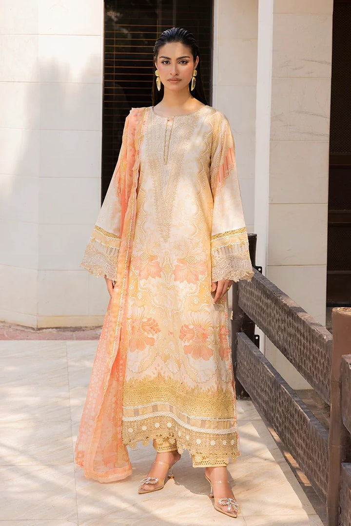 Ellena | Signature Embroidered Collection 25 | A-06 by Ellena - Designer Dress - Type: Ladies Clothes - Available at Libayah - 100% Original