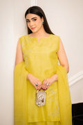 Hana | Signature Series | Lime Radiance by Hana - Designer Dress - Type: Ladies Clothes - Available at Libayah - 100% Original