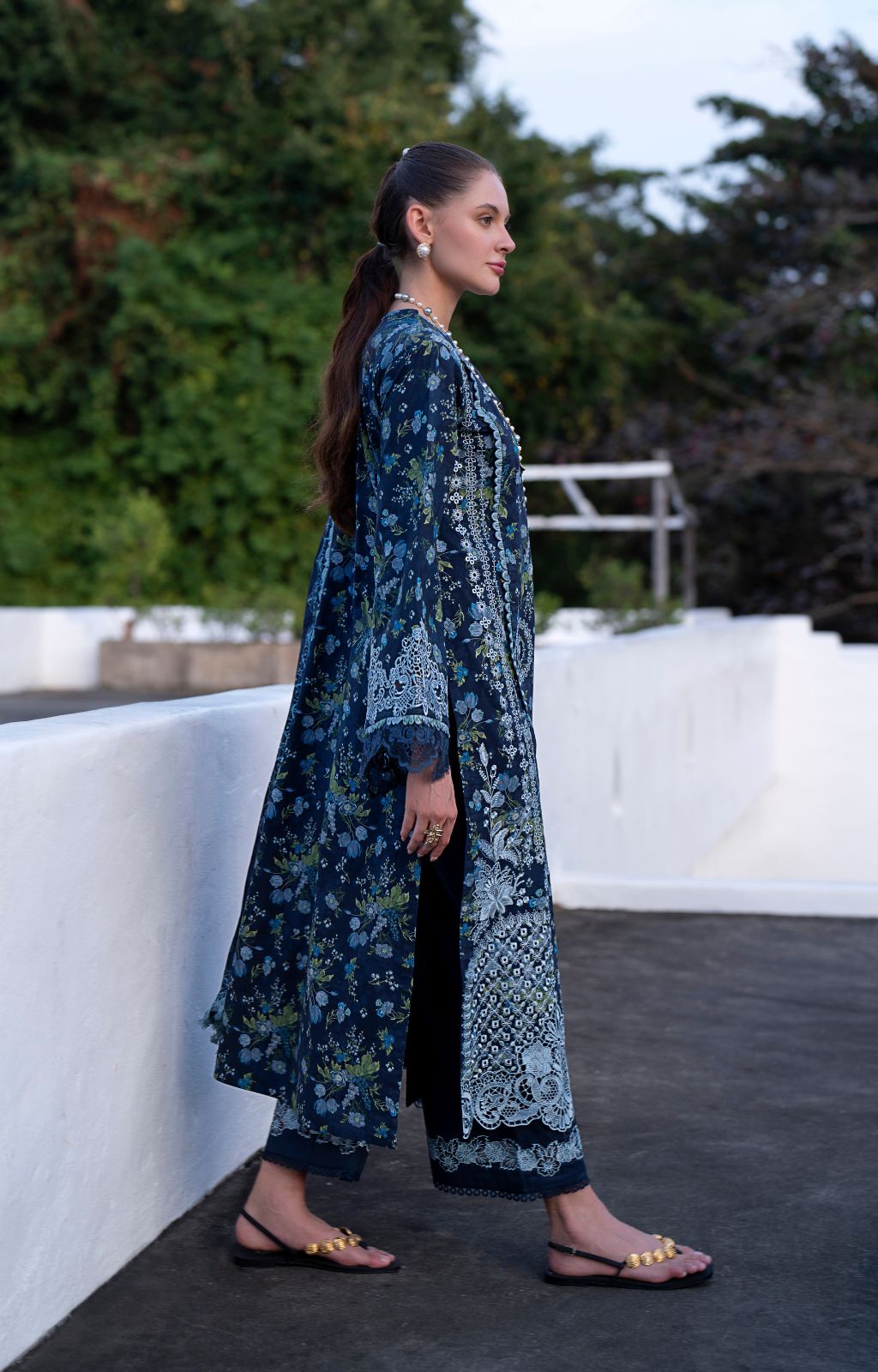AJR Couture | Printakari Lawn 25 | Eden by AJR Couture - Designer Dress - Type: Ladies Clothes - Available at Libayah - 100% Original