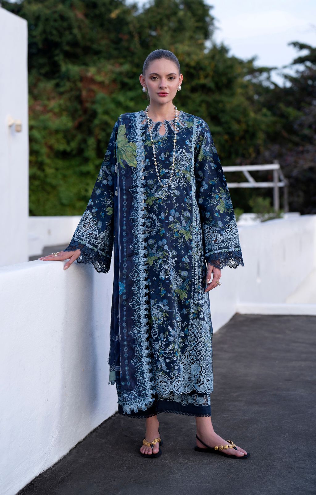 AJR Couture | Printakari Lawn 25 | Eden by AJR Couture - Designer Dress - Type: Ladies Clothes - Available at Libayah - 100% Original