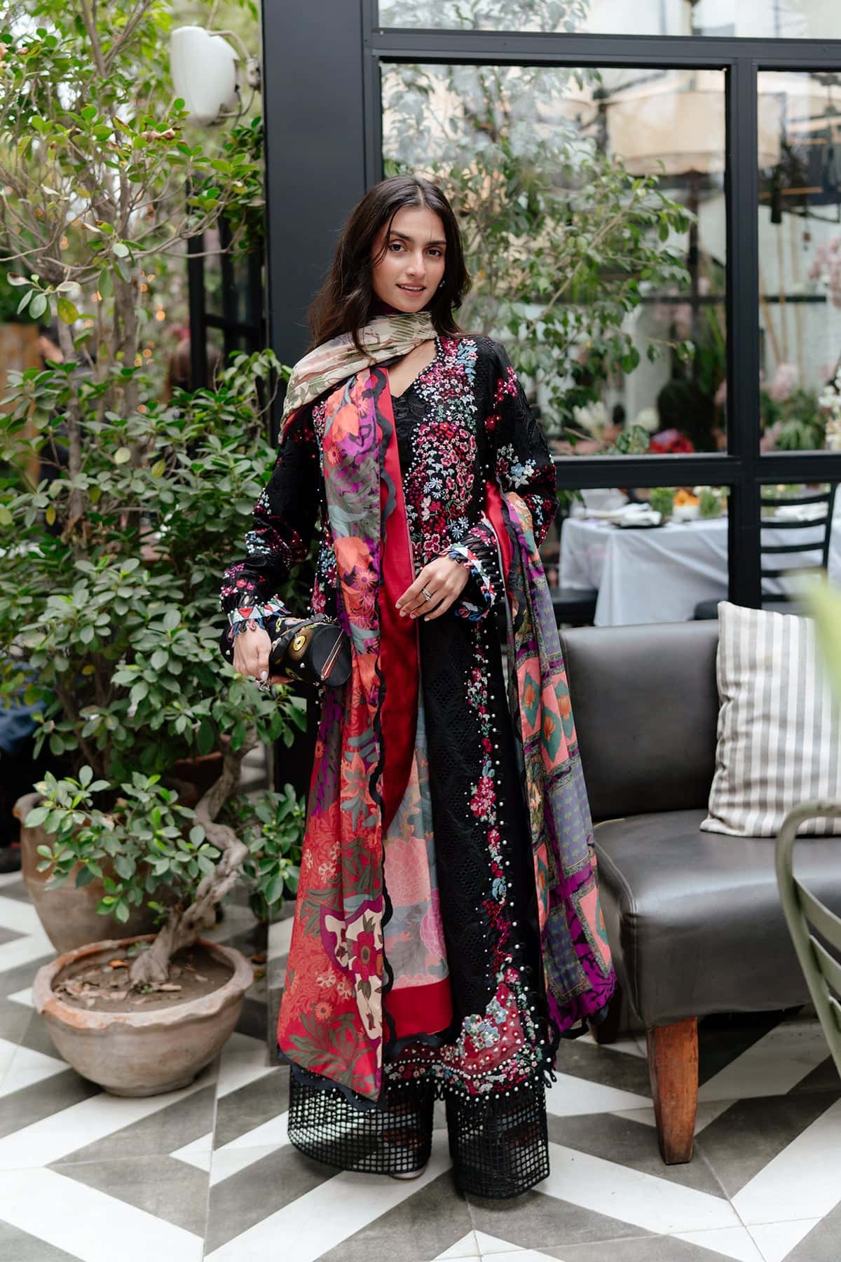 Afrozeh | Lawn 25 | Elva by Afrozeh - Designer Dress - Type: Ladies Clothes - Available at Libayah - 100% Original