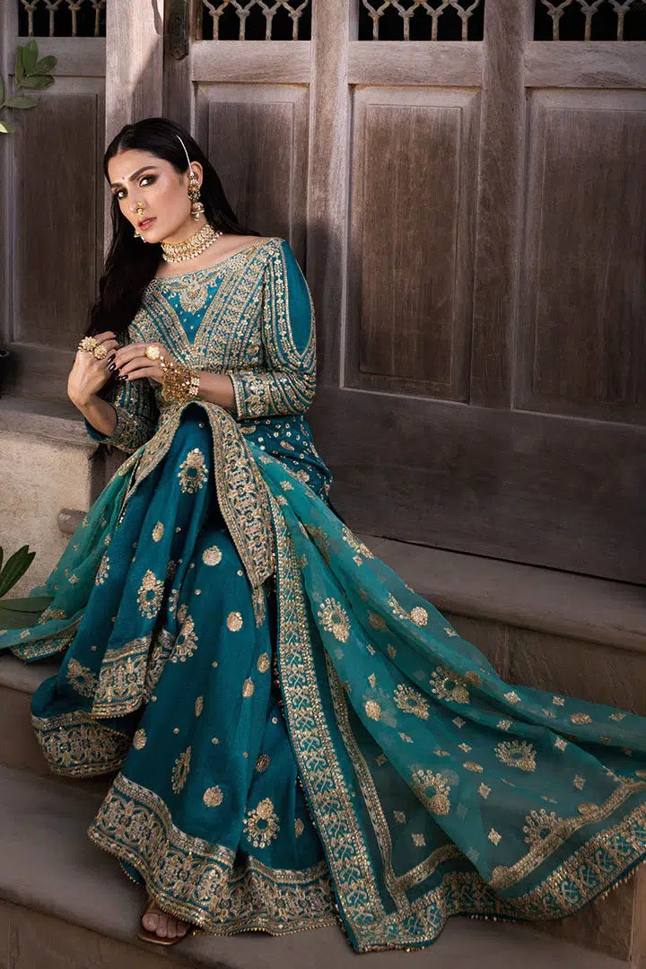 Erum Khan | Jahan Wedding 23 | Kumari by Erum Khan - Designer Dress  - Type : Wedding Dress - Available at Libayah - 100% Original 