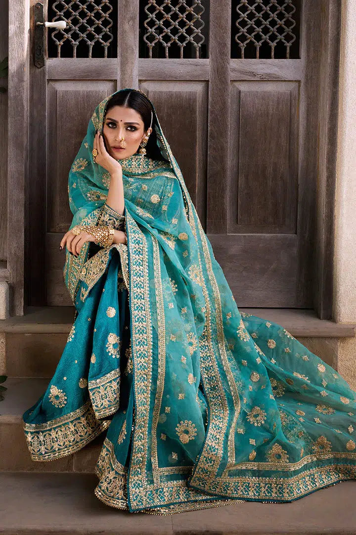 Erum Khan | Jahan Wedding 23 | Kumari by Erum Khan - Designer Dress  - Type : Wedding Dress - Available at Libayah - 100% Original 