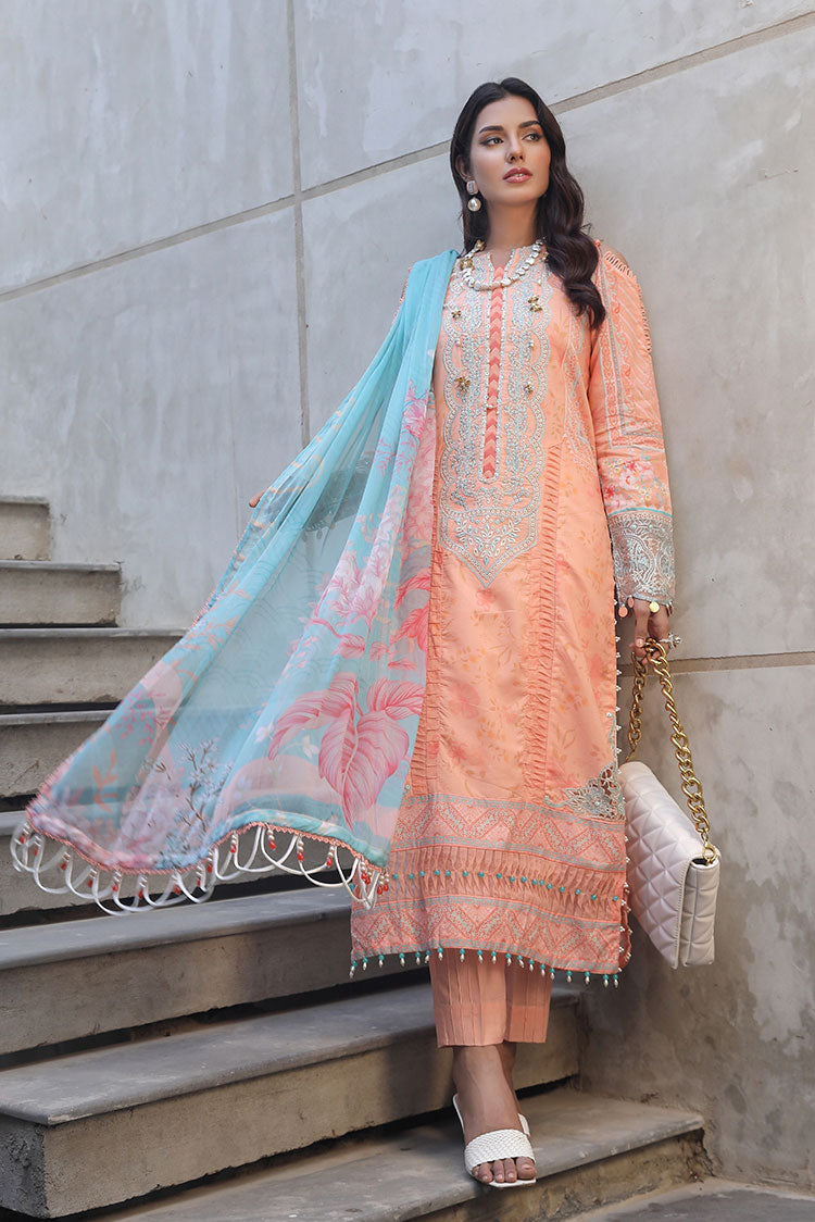 Ellena | Printed Lawn Collection | D03 by Ellena - Designer Dress - Type: Ladies Clothes - Available at Libayah - 100% Original