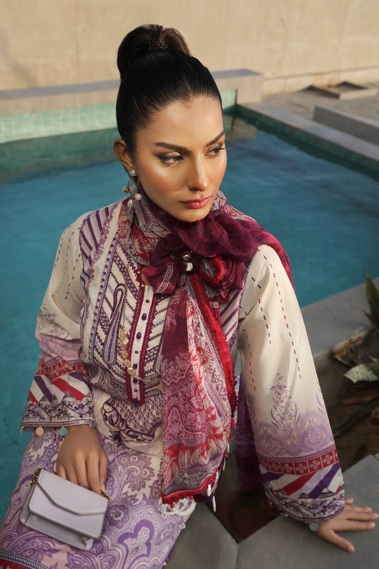 Ellena | Printed Lawn Collection | D07 by Ellena - Designer Dress - Type: Ladies Clothes - Available at Libayah - 100% Original