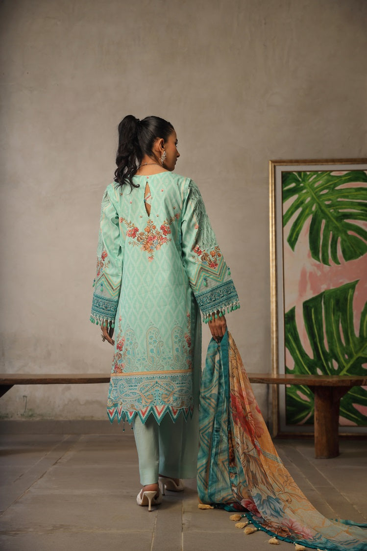 Ellena | Printed Lawn Collection | D09 by Ellena - Designer Dress - Type: Ladies Clothes - Available at Libayah - 100% Original