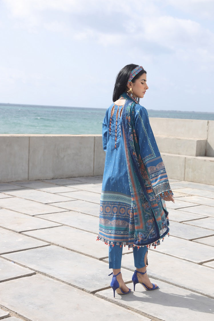 Ellena | Printed Lawn Collection | D10 by Ellena - Designer Dress - Type: Ladies Clothes - Available at Libayah - 100% Original