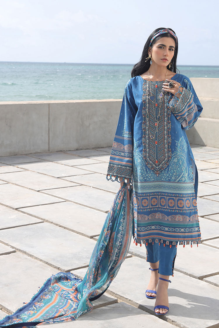 Ellena | Printed Lawn Collection | D10 by Ellena - Designer Dress - Type: Ladies Clothes - Available at Libayah - 100% Original