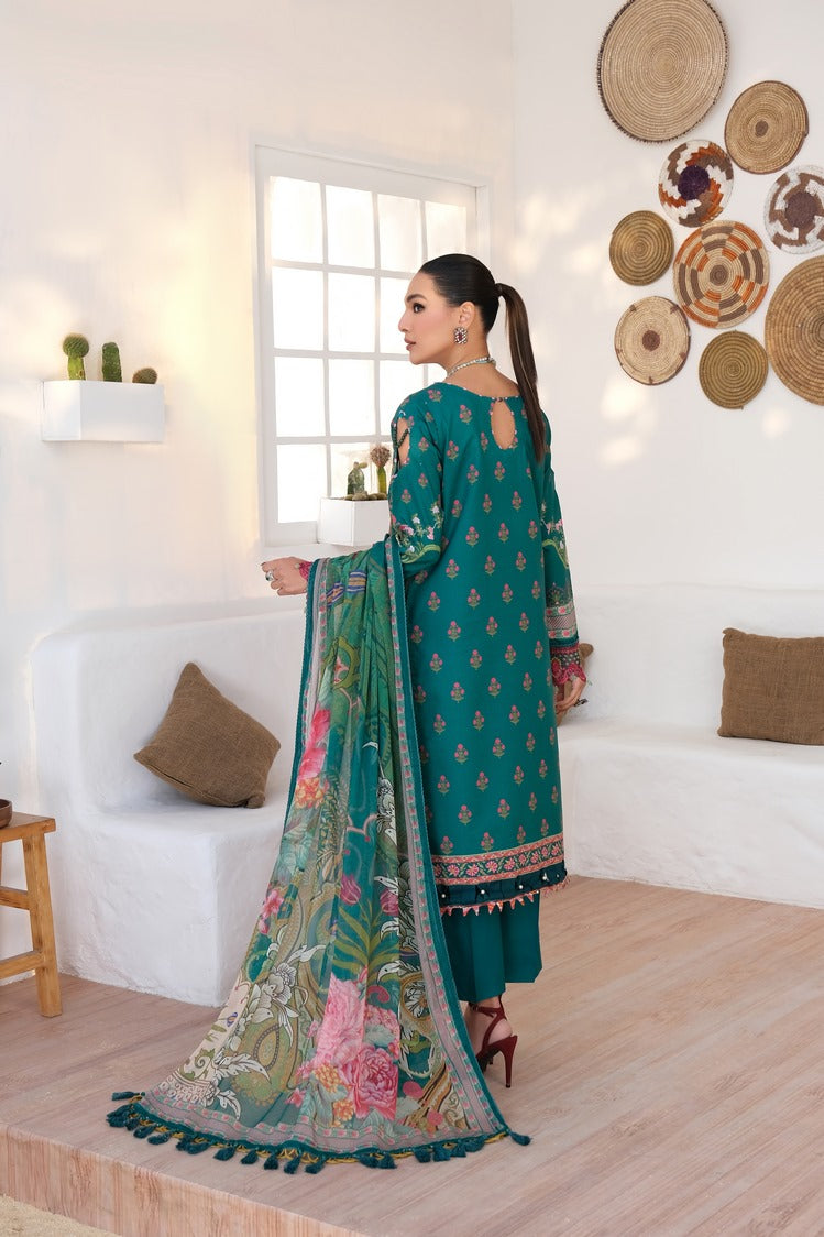 Ellena | Printed Lawn Collection | D14 by Ellena - Designer Dress - Type: Ladies Clothes - Available at Libayah - 100% Original