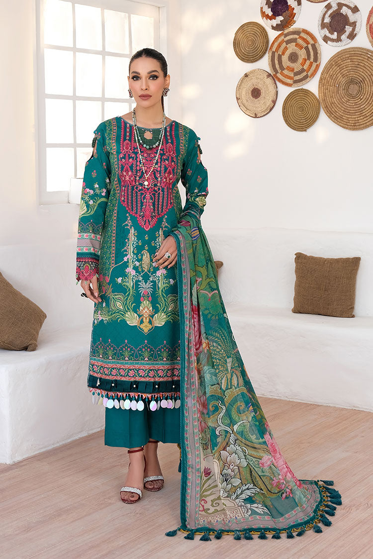 Ellena | Printed Lawn Collection | D14 by Ellena - Designer Dress - Type: Ladies Clothes - Available at Libayah - 100% Original