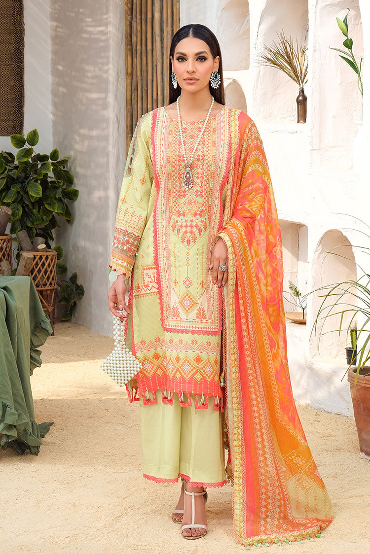 Ellena | Printed Lawn Collection | D16 by Ellena - Designer Dress - Type: Ladies Clothes - Available at Libayah - 100% Original