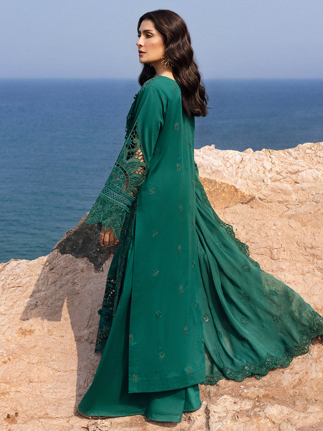 Mahnur | Sirena Luxury Lawn 25 | Eirene by Mahnur - Designer Dress - Type: Ladies Clothes - Available at Libayah - 100% Original