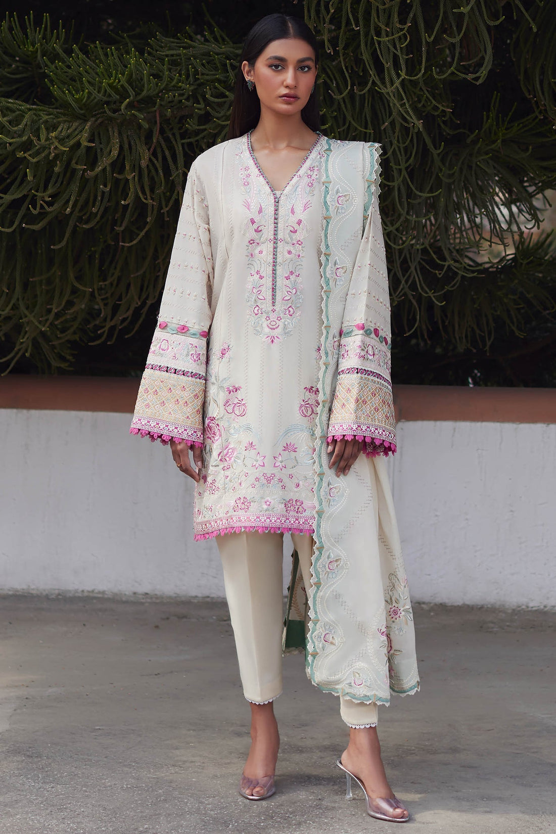 Elan | Lawn 24 | AIRA (EL24-10 B) by Elan - Designer Dress - Type: Ladies Clothes - Available at Libayah - 100% Original