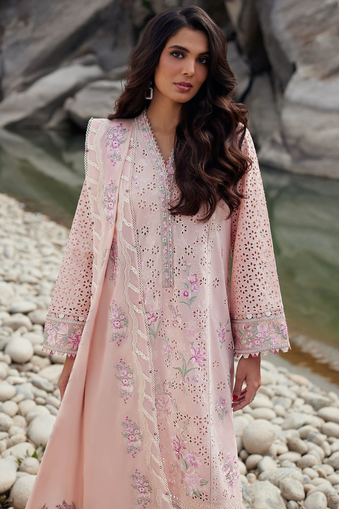 Elan | Lawn 24 | AIREEN (EL24-09 A) by Elan - Designer Dress - Type: Ladies Clothes - Available at Libayah - 100% Original