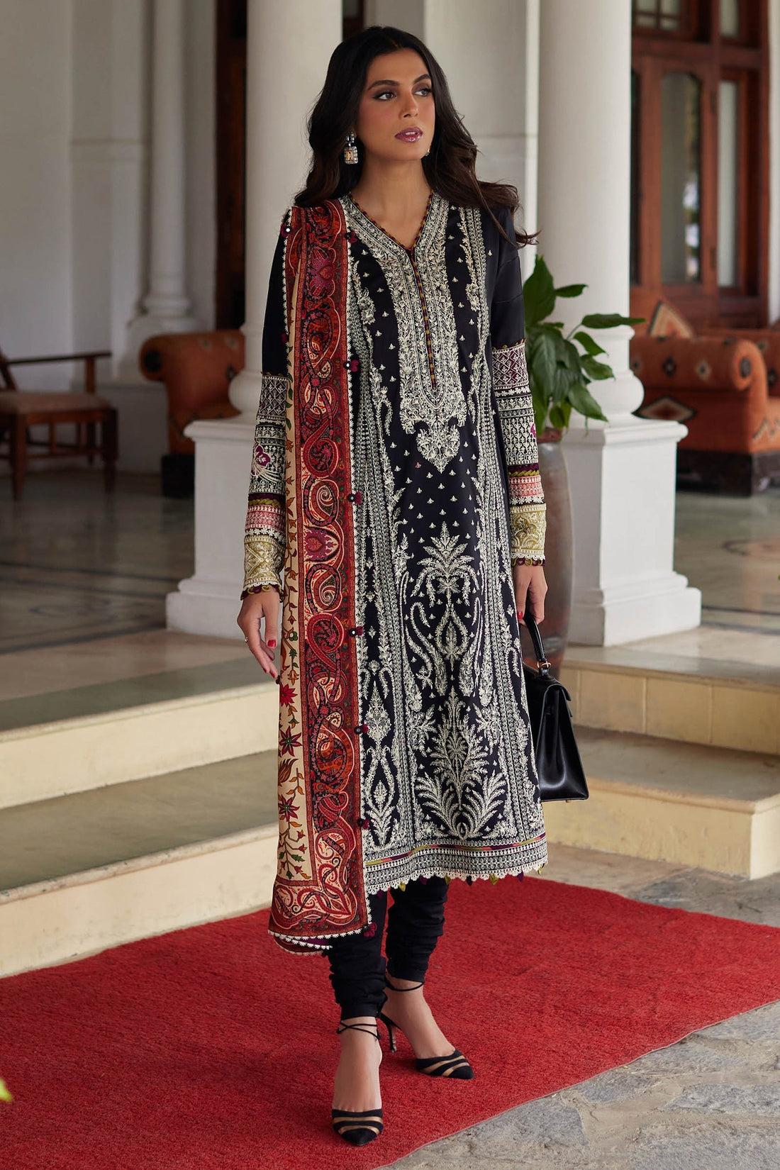 Elan | Lawn 24 | SHERINE (EL24-07 A) by Elan - Designer Dress - Type: Ladies Clothes - Available at Libayah - 100% Original