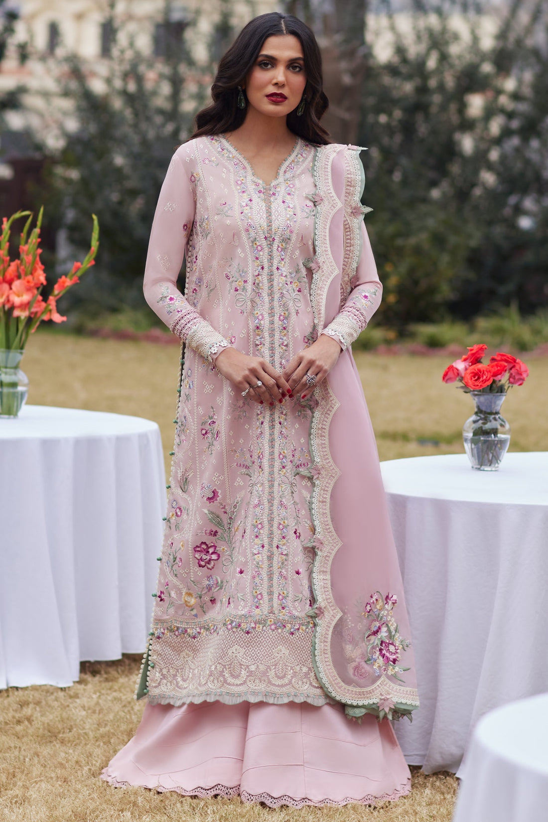 Elan | Lawn 24 | MIRZETA (EL24-11 B) by Elan - Designer Dress - Type: Ladies Clothes - Available at Libayah - 100% Original