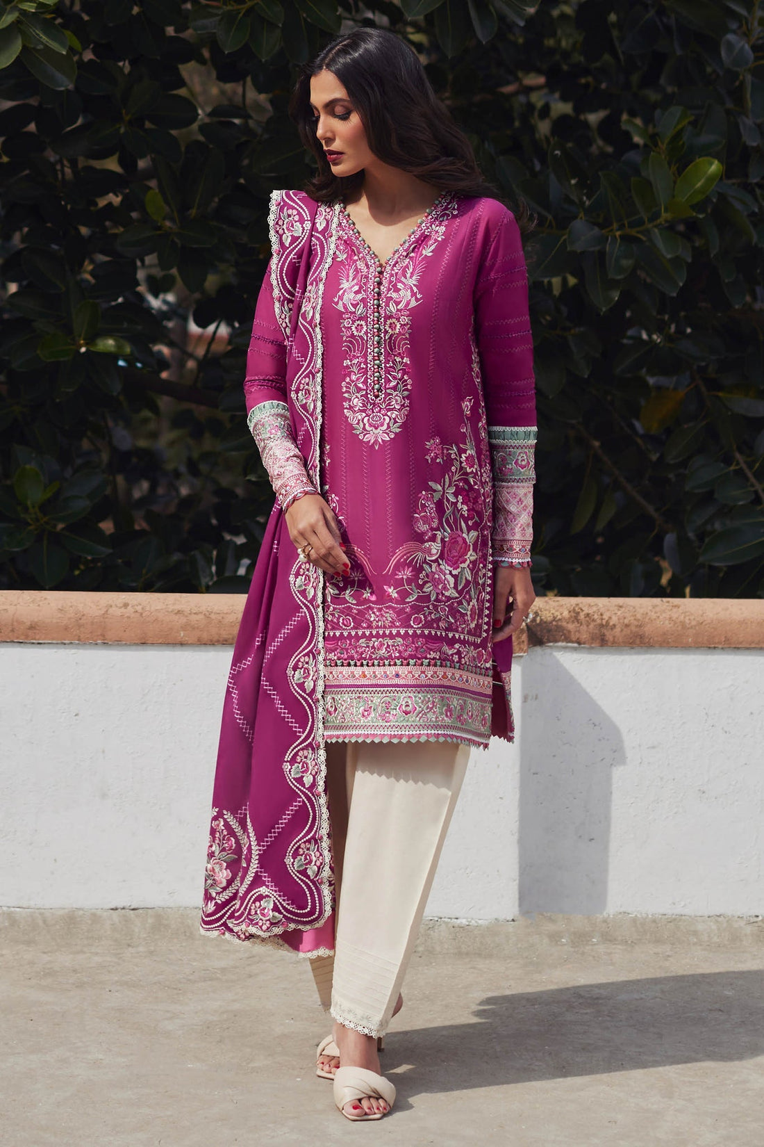 Elan | Lawn 24 | AIRA (EL24-10 A) by Elan - Designer Dress - Type: Ladies Clothes - Available at Libayah - 100% Original