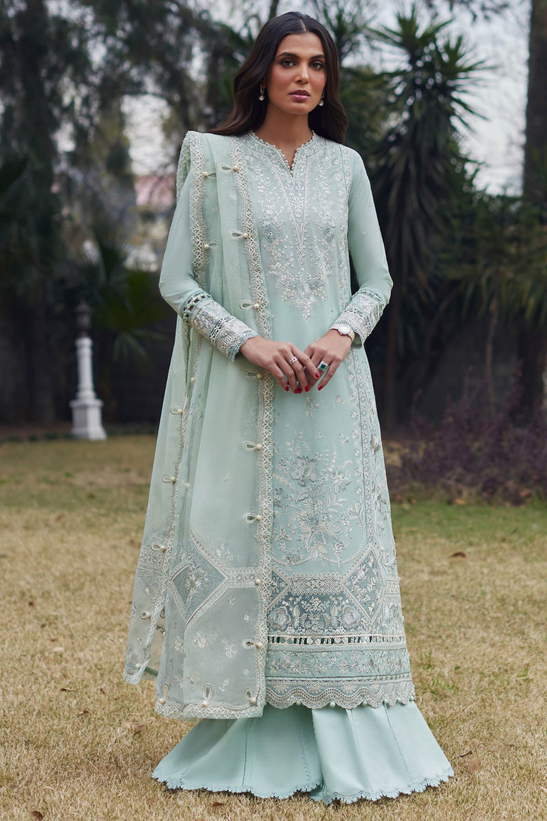 Elan | Lawn 24 | MINA (EL24-01 B) by Elan - Designer Dress - Type: Ladies Clothes - Available at Libayah - 100% Original