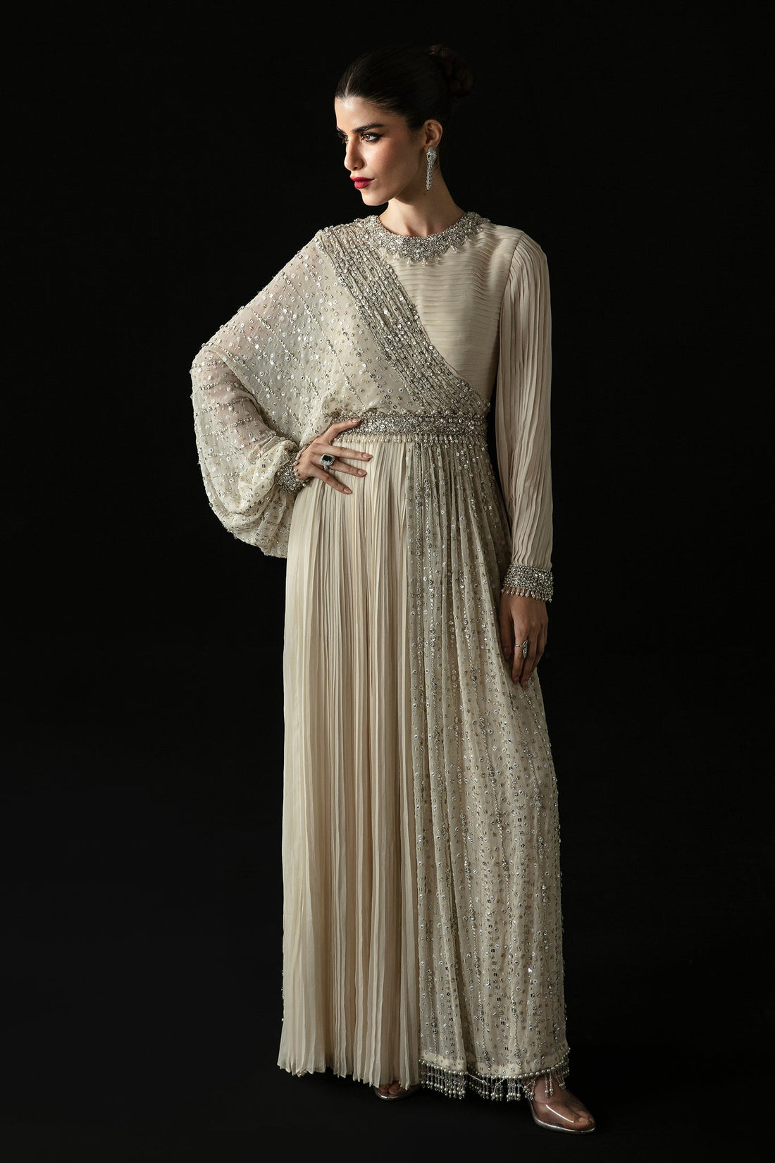 Elan | Pret Crepusule |  CRISTAL DE LUNE (EP-21304) by Elan - Designer Dress - Type: Ladies Clothes - Available at Libayah - 100% Original