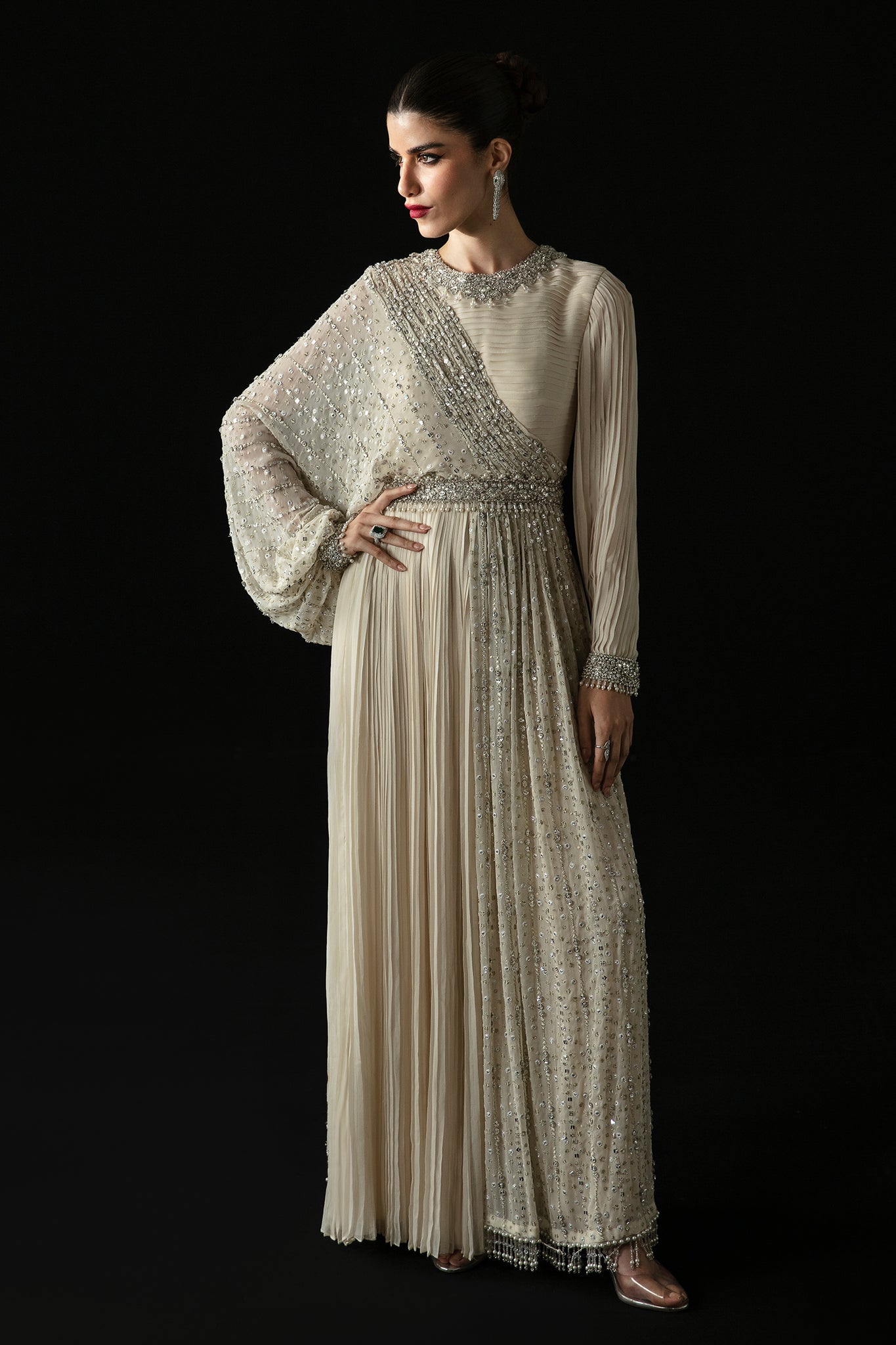 Elan | Pret Crepusule |  CRISTAL DE LUNE (EP-21304) by Elan - Designer Dress - Type: Ladies Clothes - Available at Libayah - 100% Original