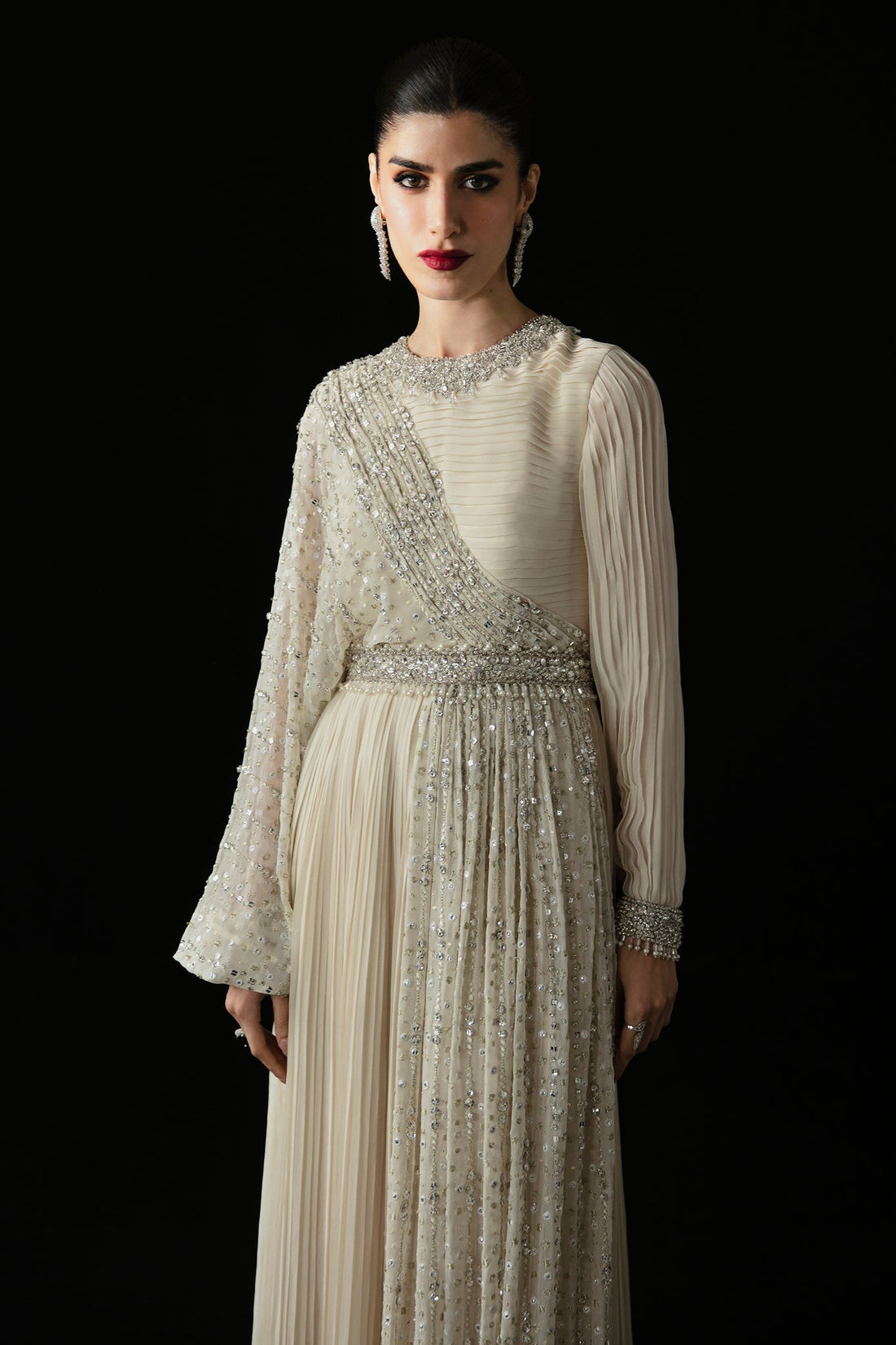 Elan | Pret Crepusule |  CRISTAL DE LUNE (EP-21304) by Elan - Designer Dress - Type: Ladies Clothes - Available at Libayah - 100% Original