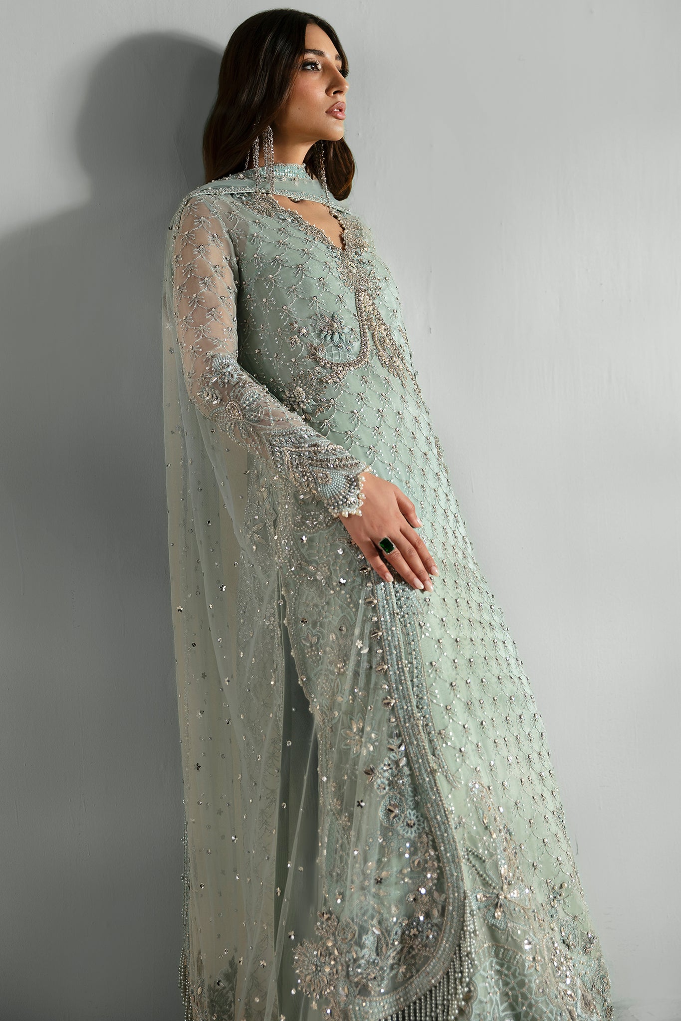 Elan | Pret Crepusule |  RÊVE DE GIVRE (EP-21301) by Elan - Designer Dress - Type: Ladies Clothes - Available at Libayah - 100% Original