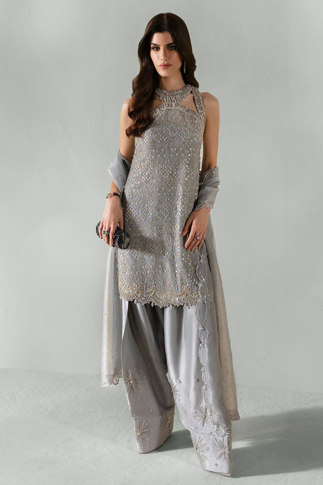 Elan | Pret Crepusule | ECLAT DE GLACE (EP-21307) by Elan - Designer Dress - Type: Ladies Clothes - Available at Libayah - 100% Original