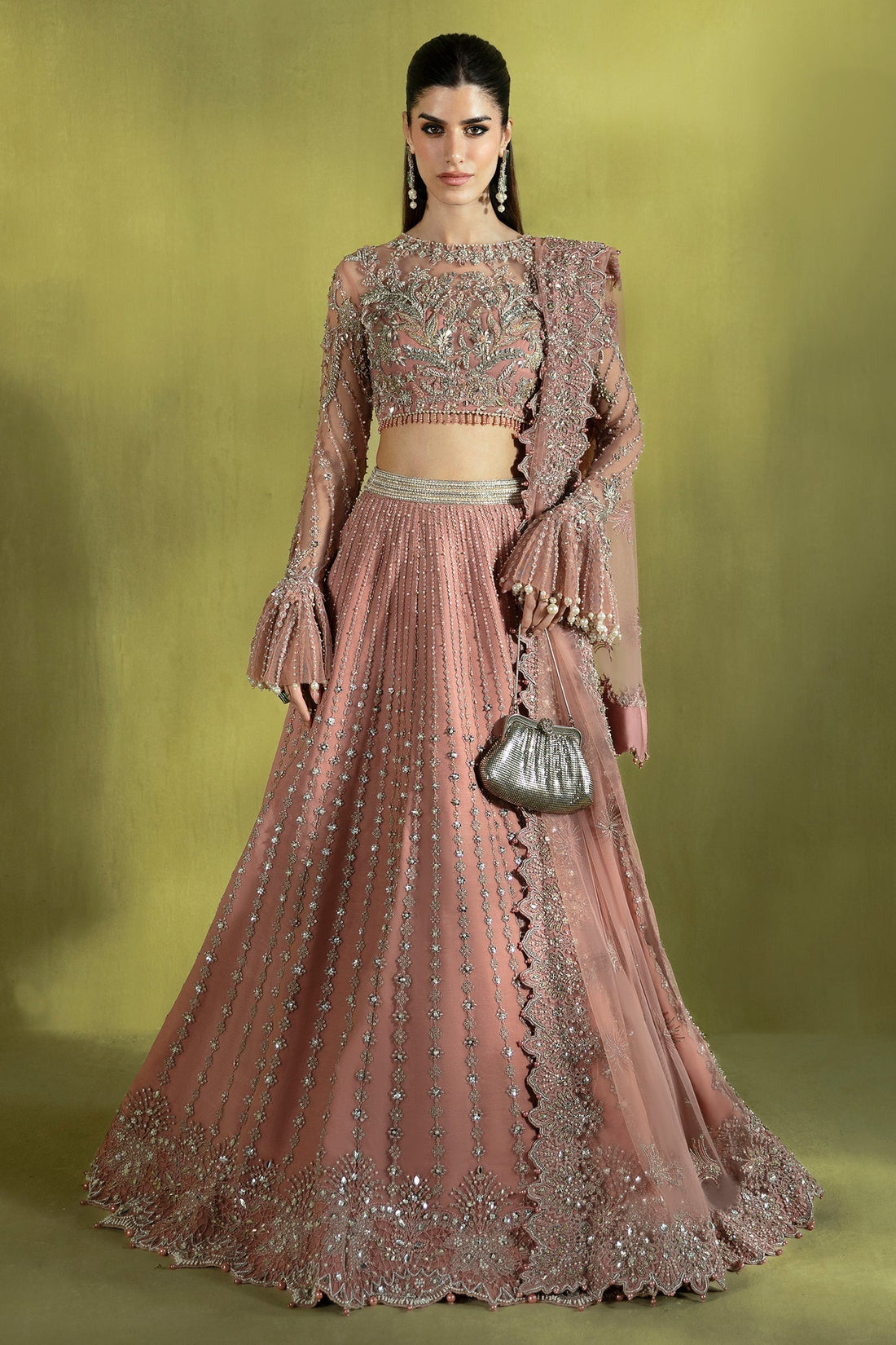 Elan | Pret Crepusule |  Etincelle DE ROSE (EP-21310) by Elan - Designer Dress - Type: Ladies Clothes - Available at Libayah - 100% Original