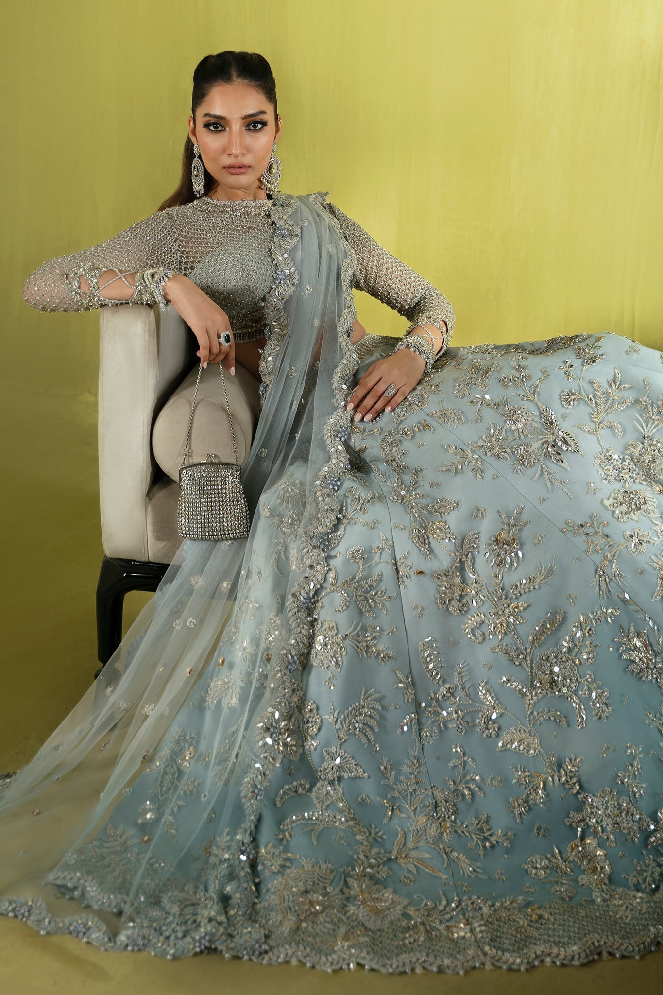 Elan | Pret Crepusule |  CRISTAL D'AUBE (EP-21305) by Elan - Designer Dress - Type: Ladies Clothes - Available at Libayah - 100% Original