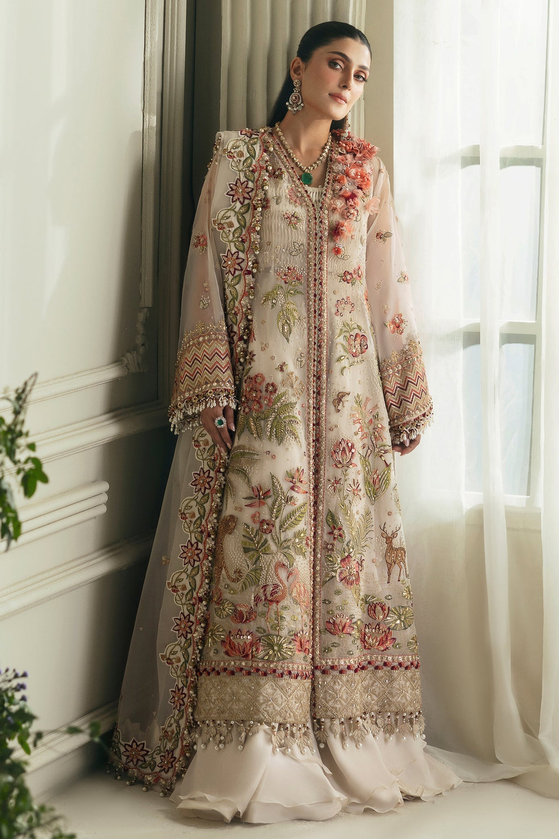 Elan | Wedding Festive 24 | BOTANICAL BLISS (EC24-02) by Elan - Designer Dress - Type: Ladies Clothes - Available at Libayah - 100% Original