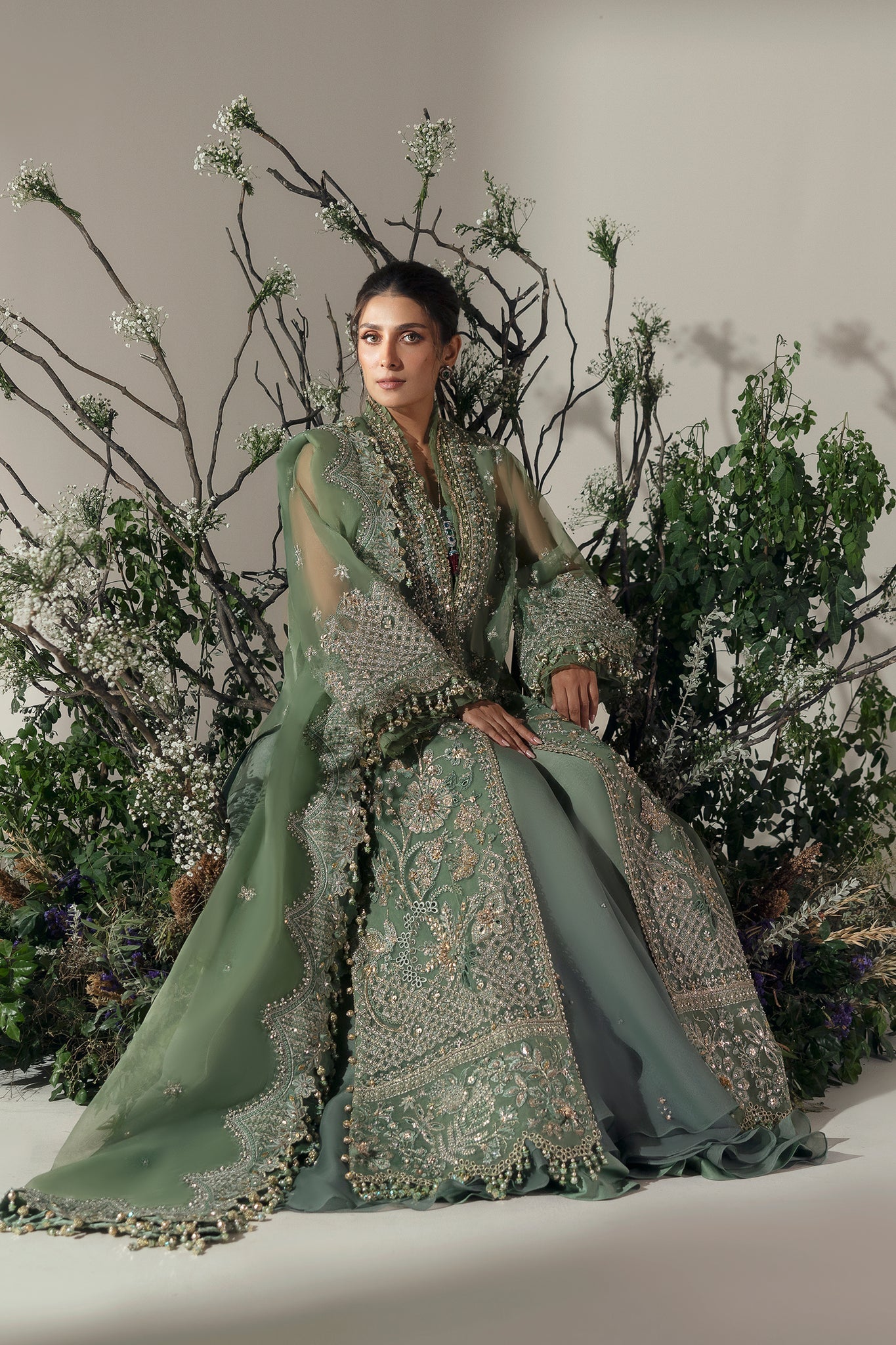 Elan | Wedding Festive 24 | JARDIN DE RÊVES (EC24-05) by Elan - Designer Dress - Type: Ladies Clothes - Available at Libayah - 100% Original