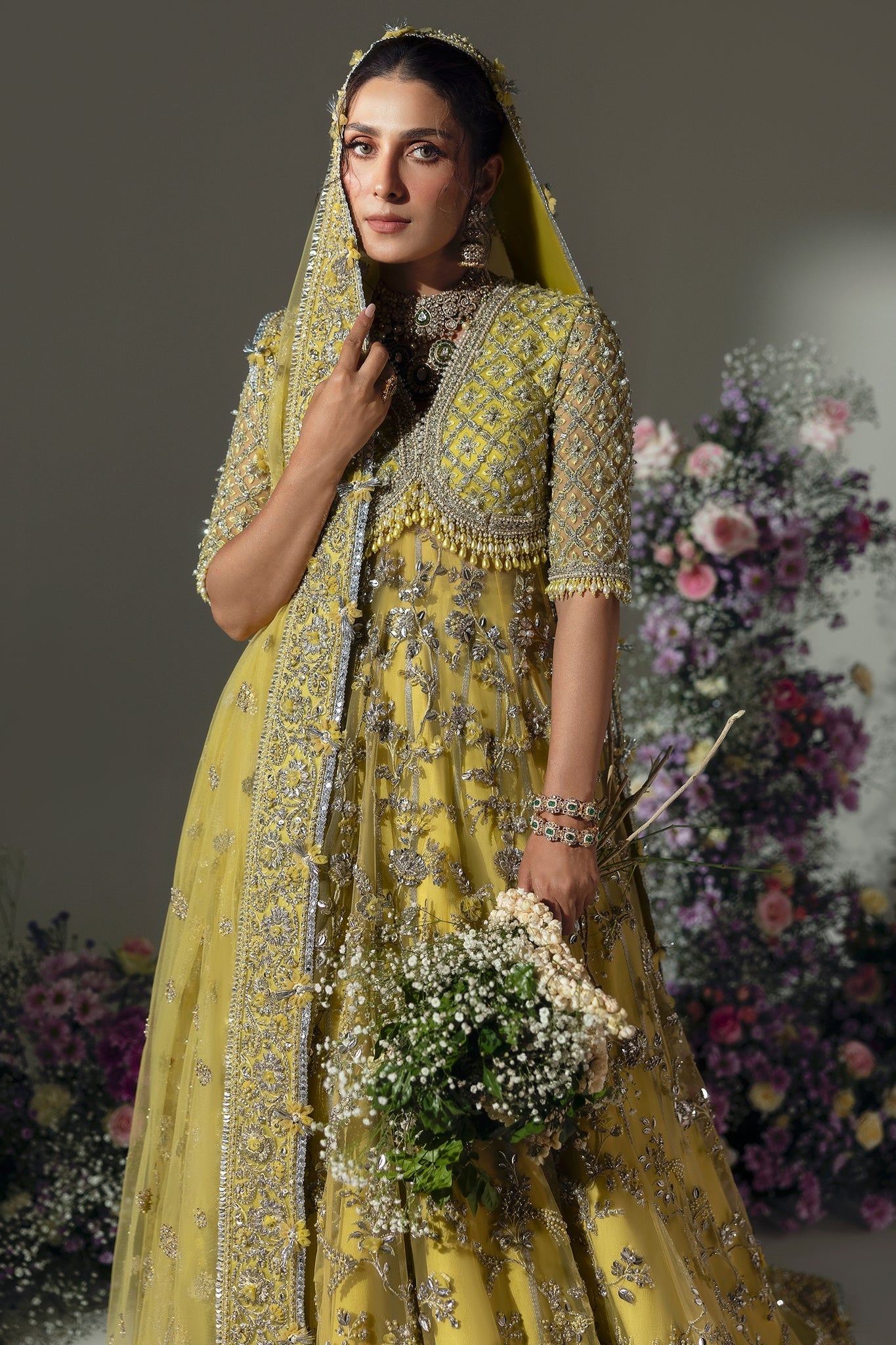 Elan | Wedding Festive 24 | BOTANICAL BLISS (EC24-02) by Elan - Designer Dress - Type: Ladies Clothes - Available at Libayah - 100% Original