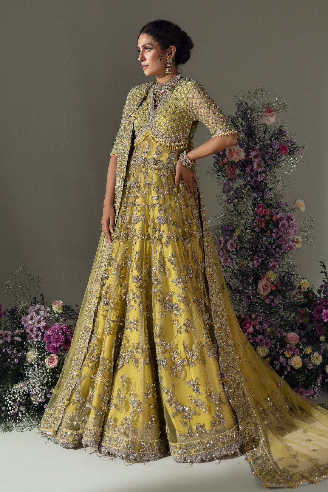 Elan | Wedding Festive 24 | BOTANICAL BLISS (EC24-02) by Elan - Designer Dress - Type: Ladies Clothes - Available at Libayah - 100% Original