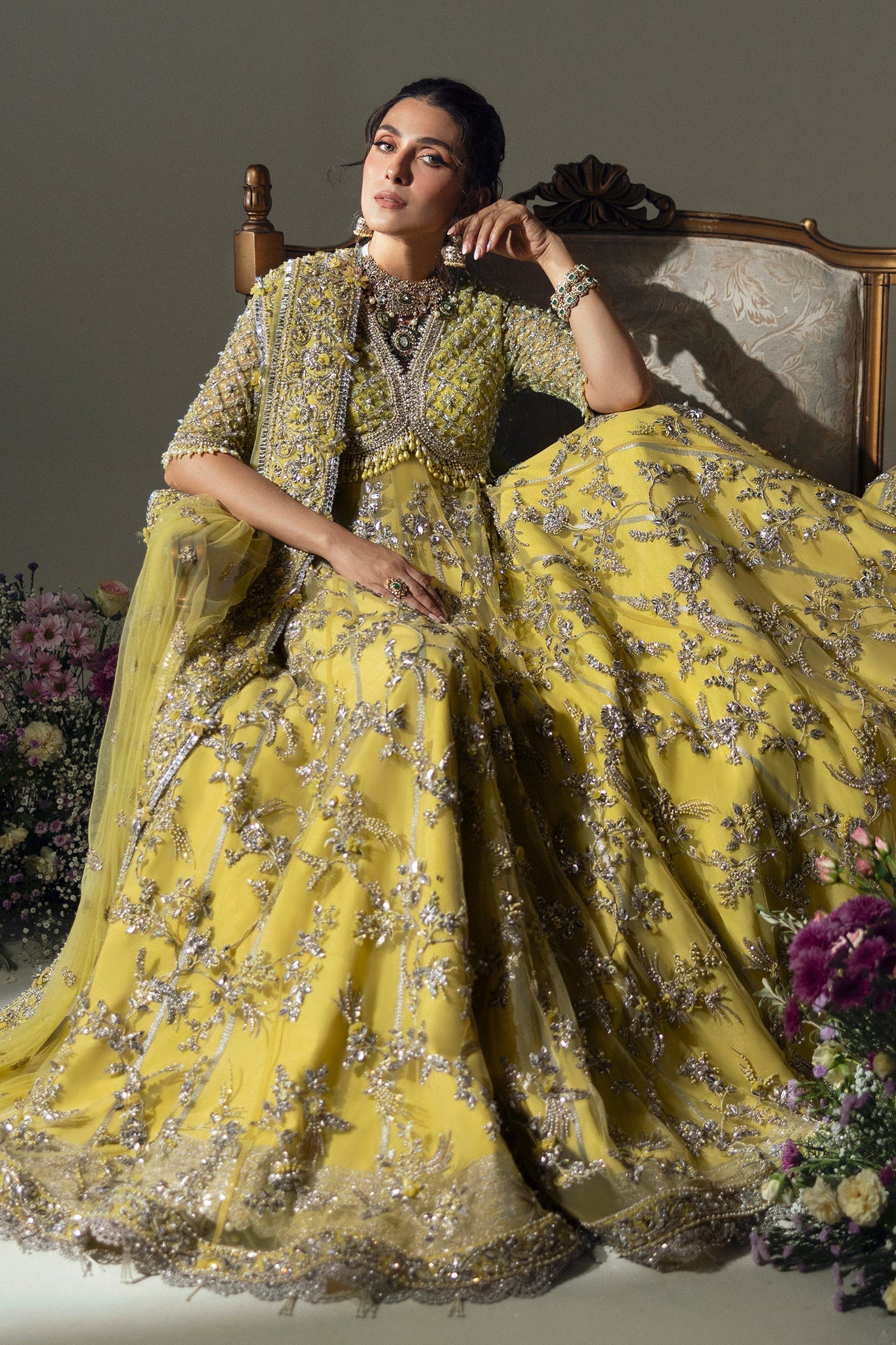 Elan | Wedding Festive 24 | BOTANICAL BLISS (EC24-02) by Elan - Designer Dress - Type: Ladies Clothes - Available at Libayah - 100% Original