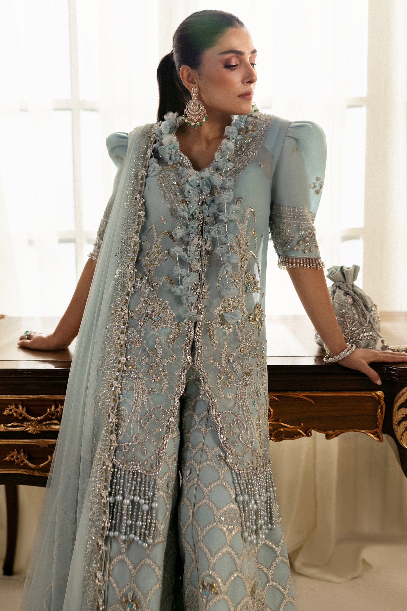 Elan | Wedding Festive 24 | CIEL DE RÊVE (EC24-01) by Elan - Designer Dress - Type: Ladies Clothes - Available at Libayah - 100% Original