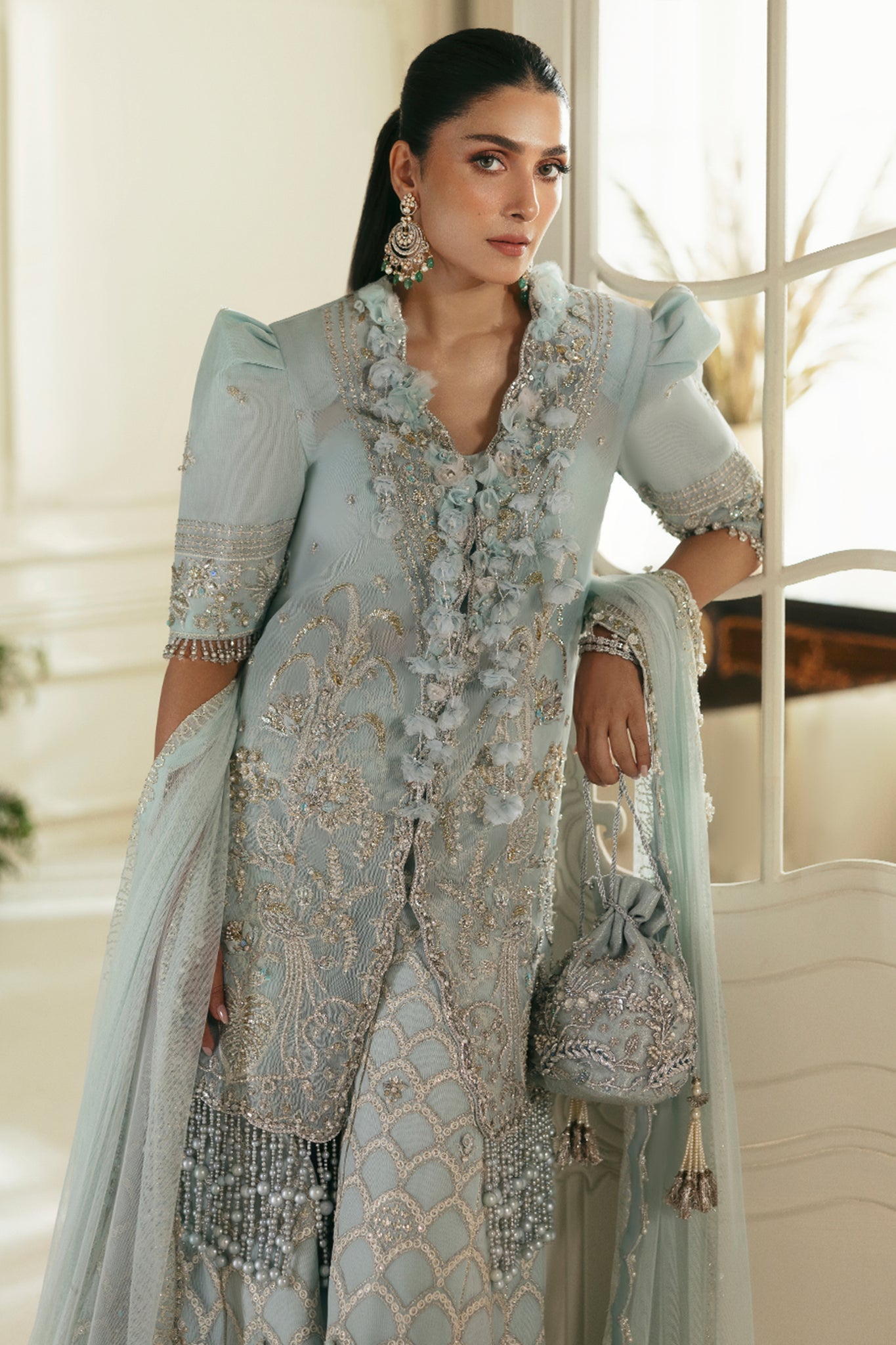 Elan | Wedding Festive 24 | CIEL DE RÊVE (EC24-01) by Elan - Designer Dress - Type: Ladies Clothes - Available at Libayah - 100% Original