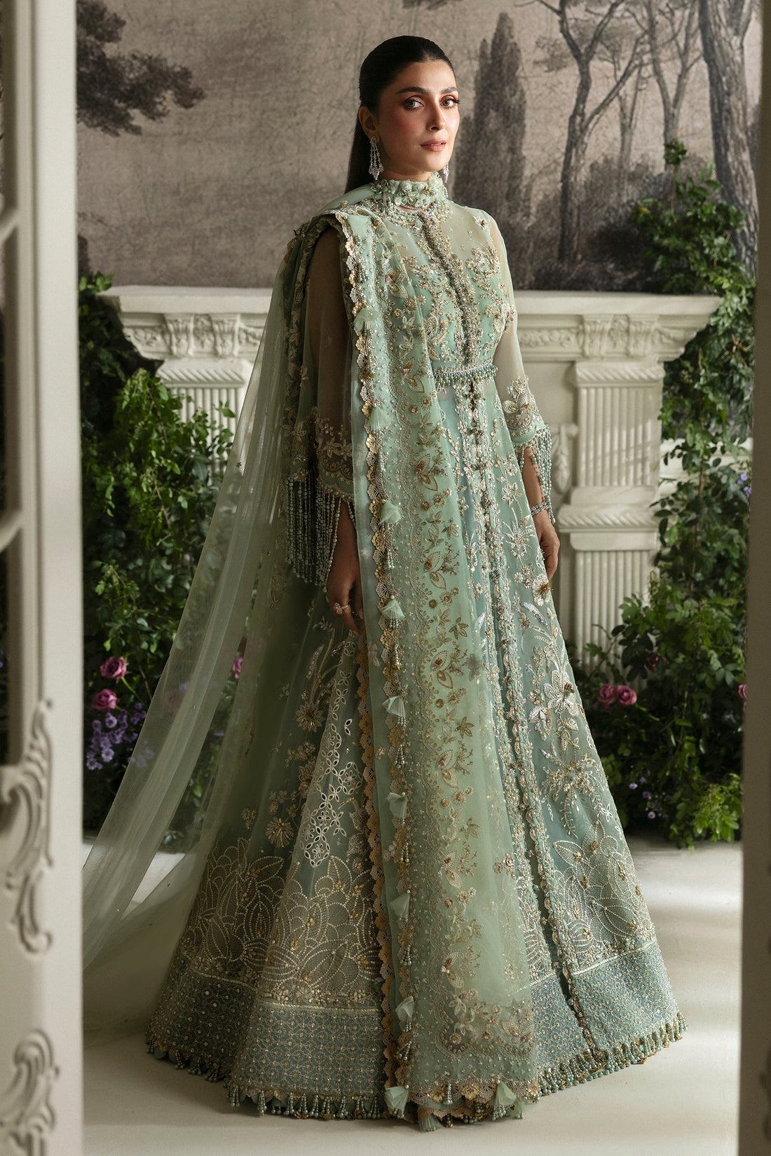 Elan | Wedding Festive 24 | SEA OF SERENITY (EC24-06) by Elan - Designer Dress - Type: Ladies Clothes - Available at Libayah - 100% Original