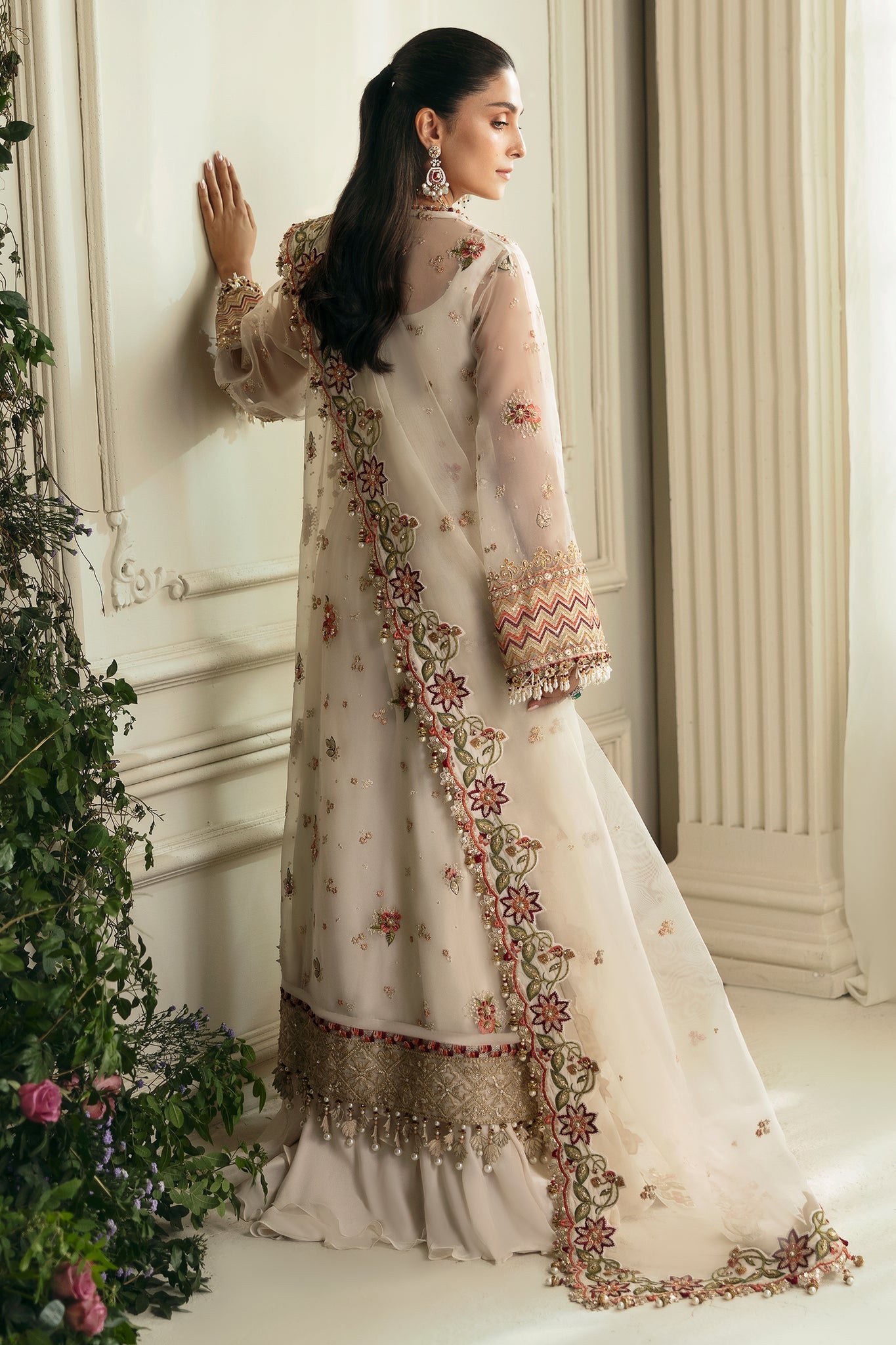 Elan | Wedding Festive 24 | BOTANICAL BLISS (EC24-02) by Elan - Designer Dress - Type: Ladies Clothes - Available at Libayah - 100% Original