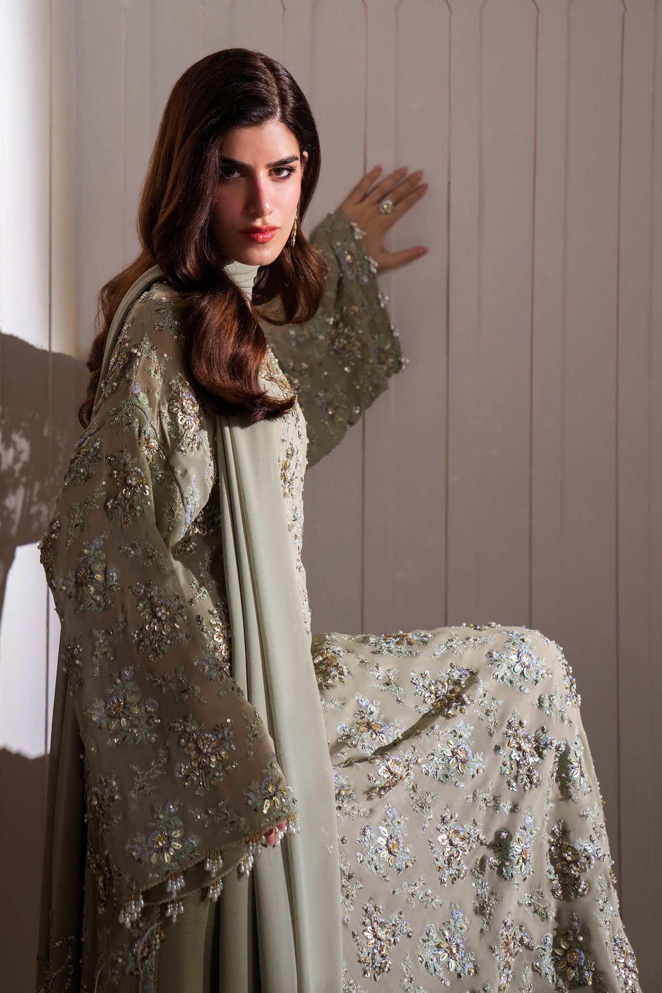 Elan | Elitarie Wedding Formals | CLARTE (EP-21215) by Elan - Designer Dress - Type: Ladies Clothes - Available at Libayah - 100% Original