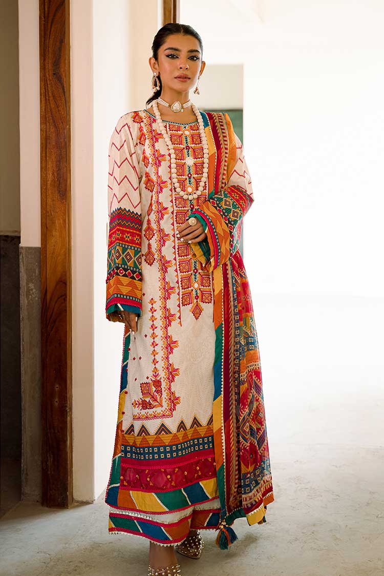 Ellena | Luxury Embroidered Collection | D08 by Ellena - Designer Dress - Type: Ladies Clothes - Available at Libayah - 100% Original