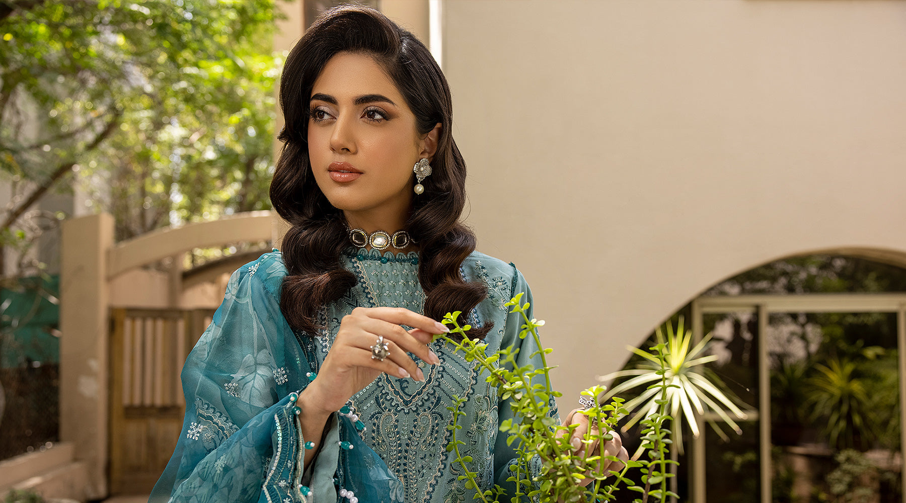 Ellena | Luxury Embroidered Collection | D25 by Ellena - Designer Dress - Type: Ladies Clothes - Available at Libayah - 100% Original
