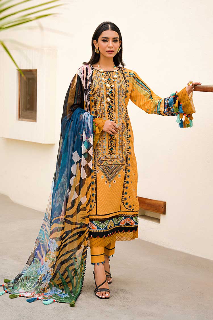 Ellena | Luxury Embroidered Collection | D14 by Ellena - Designer Dress - Type: Ladies Clothes - Available at Libayah - 100% Original