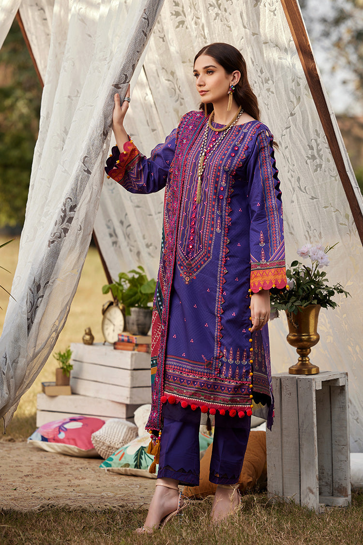 Ellena | Luxury Embroidered Collection | D02 by Ellena - Designer Dress - Type: Ladies Clothes - Available at Libayah - 100% Original